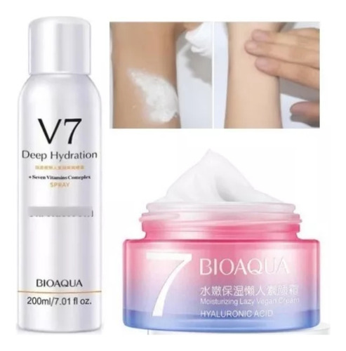 V7 Toning Light Spray 250ml Tono Up Bioaqua Crema Aclarante