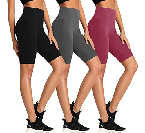 Pantalones Cortos De Motociclista Morefeel De Cintura Alta,