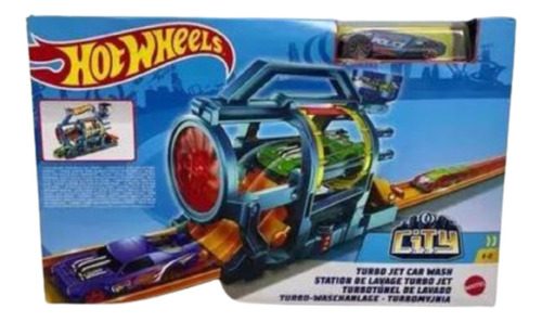 Turbo Tunel De Lavado Movil De Hot Wheels City