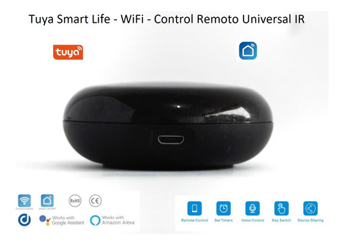 Smart Home Control Universal Mando A Distancia Ir Tuya Wi-fi