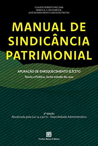 Libro Manual De Sindicanca Patrimonial 02ed 22 De Lima Frei