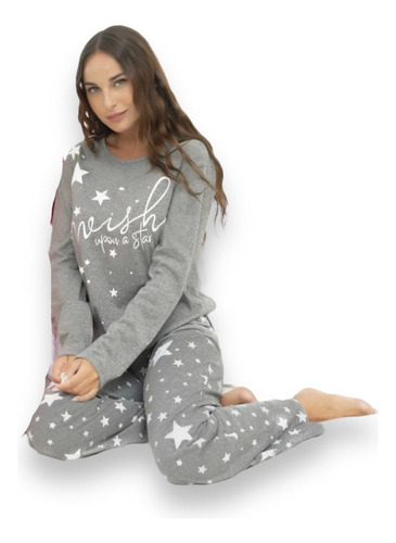 Pijama Invierno Mujer Algodón Lencatex - Art. 24307