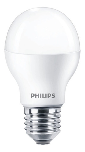 Imagen 3 de 4 de Pack 2 Ampolletas Led Philips 12w E27 A60 Luz Fria O Calida