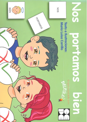 Pictogramas: Nos Portamos Bien, De Carrillo Rojo, María Luisa. Editorial Ciencias De La Educación Preescolar Y Especial En Español