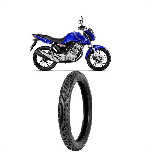 Pneu Moto Technic Tiger Dianteiro 2.75-18 Cg 125 150 160