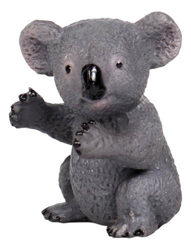 Figura De Koala De Simulación De Adorno De Bosque De Bebé
