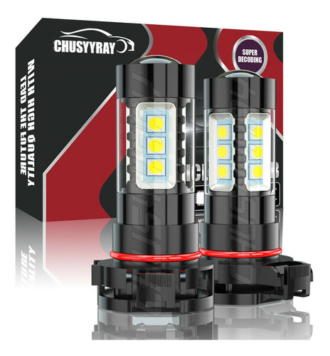 Bombillas Antiniebla Led H16 5202 6000k, 2 Piezas