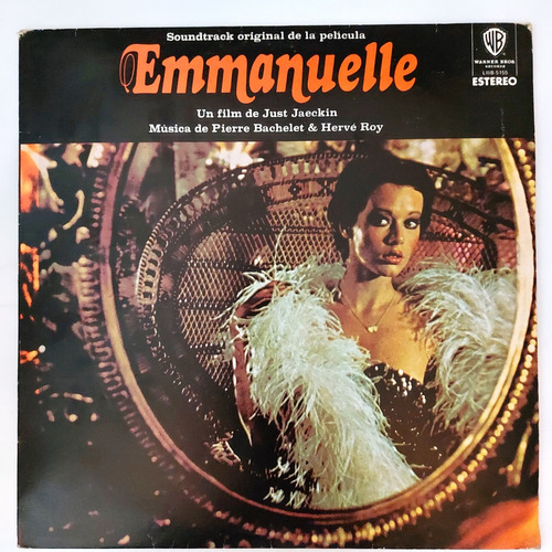 Pierre Bachelet & Herve Roy - Emmanuelle Soundtrack    Lp