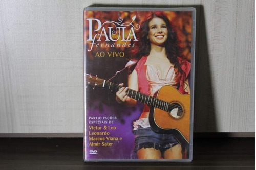 Dvd Paula Fernandes - Ao Vivo - Lacrado