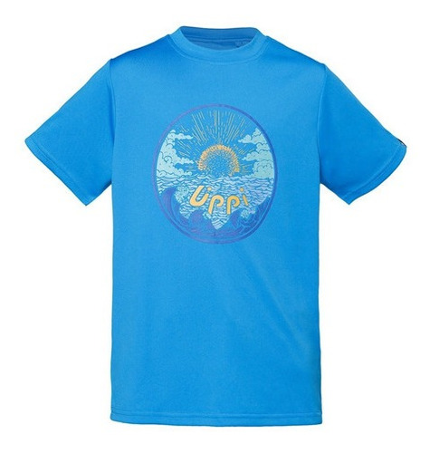 Camisa Niño Sun Pro Short Sleeve T-shirt Calipso Oscuro Lipp