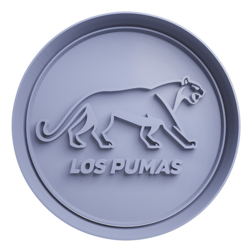 Cortador De Fondant Con Diseño De Los Pumas