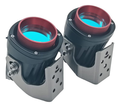 Antenas Láser Whip Led Rojas Luz De Seguridad Rzr 4x4 Can Am
