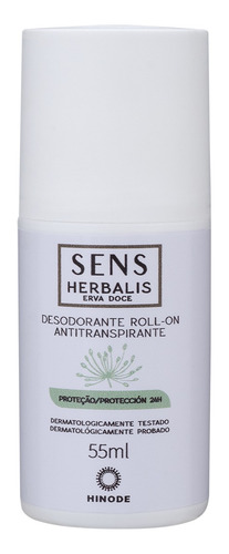 Combo 10 Roll On Antritraspirante Erva Doce Herbalis Hinode