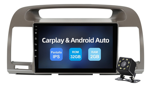 Auto Estéreo 2+32g Para Toyota Camry 2002-2006 Gps Fm Wifi