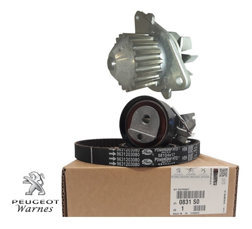 Kit De Distribucion + Bomba Original Peugeot 208 1.5 Nafta