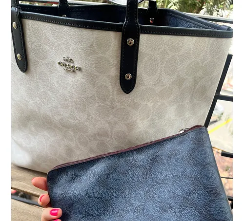 Bolsa coach azul marino hotsell