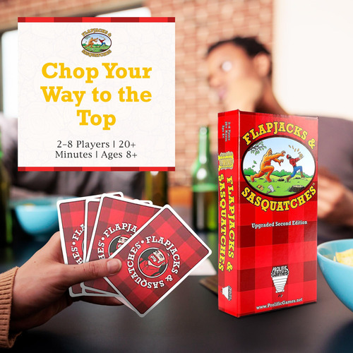 Juego De Cartas Y Dados Prolific Games Flapjacks & Sasquatch