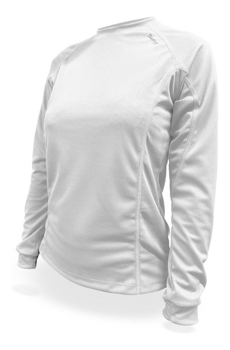 Remera Termica Mujer Safit 100% Polyest Primera Piel Larga 