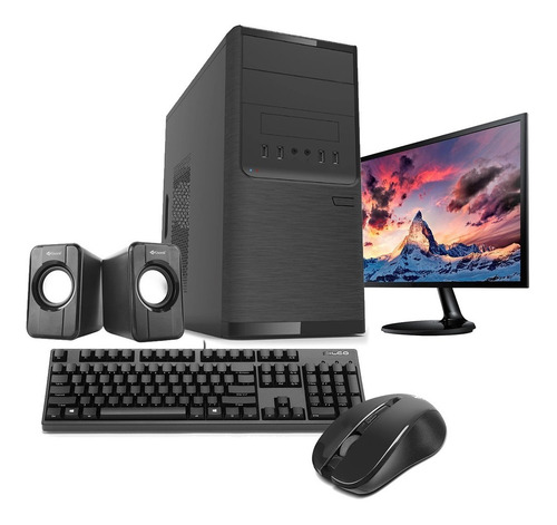 Imagen 1 de 5 de Pc Armada Intel I5 9400 Ram 8gb Ssd 480gb + Monitor 19 M10