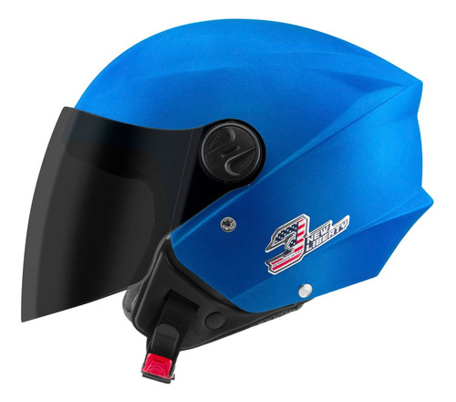 Capacete Aberto Pro Tork New Three Elite Com Viseira Fumê