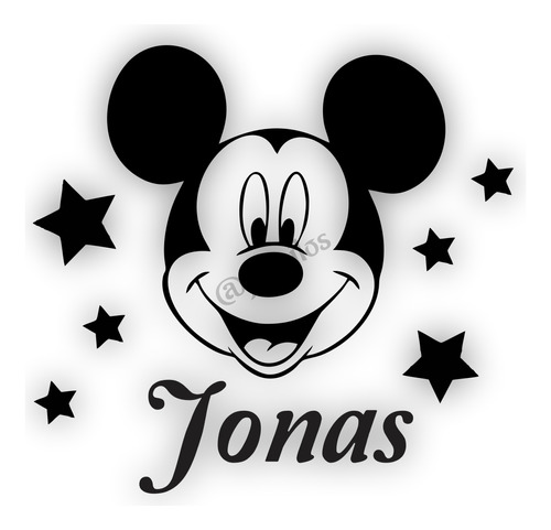 Mickey Mouse Nombre Personalizado