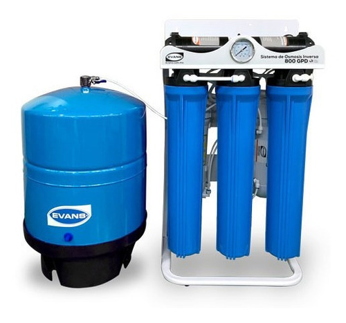 Sistema Purificador Con Osmosis Inversa 800 Gpd 6 Etapas Uv