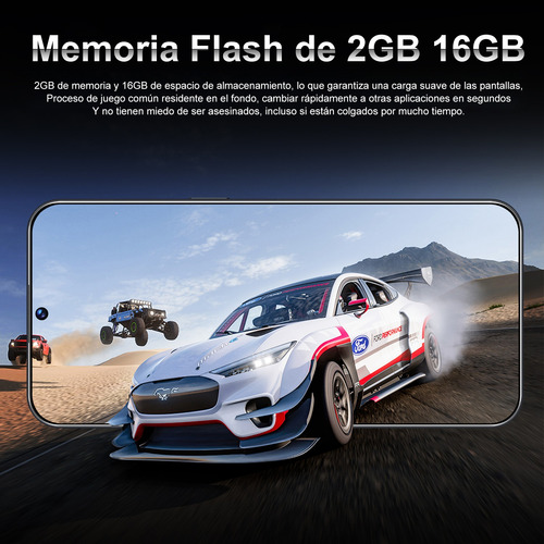 Android Celulares X7 Pro 6.6 Pulgadas Barato Ram2gb Y Rom16gb