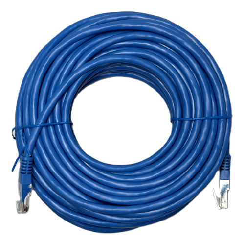 Cable De Red Patch Cord Utp Categoria 6 De 20 Metros