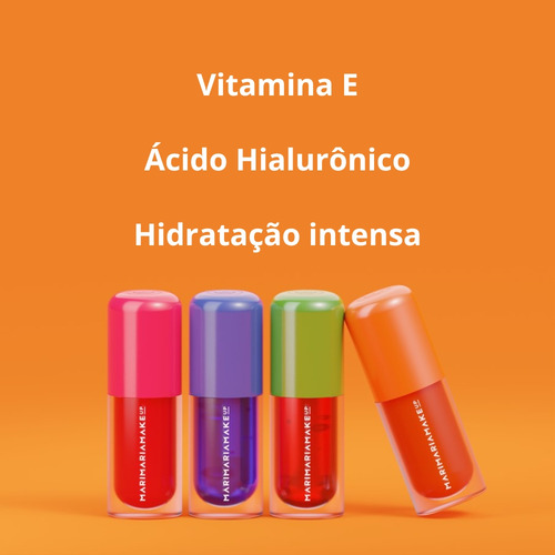 Lip Juice Mari Maria Óleo Gloss Labial Hidratação Profunda