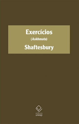 Exercícios (askhmata): Exercícios (askhmata), De Pimenta, Pedro Paulo. Editora Unesp, Capa Mole, Edição 1 Em Português
