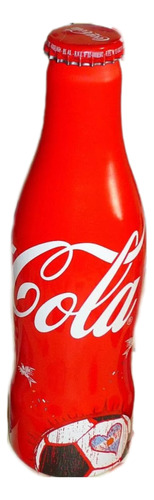 Coca Cola Botella Mundial Brasil Aluminio  Año 2014 250 Ml