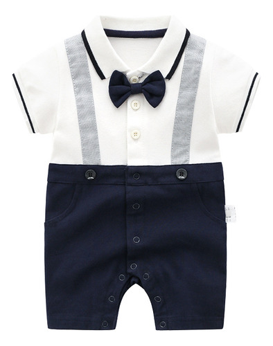 Jumpsuit De Caballero Para Bebé Niño, Nuevo Verano, Ropa Inf