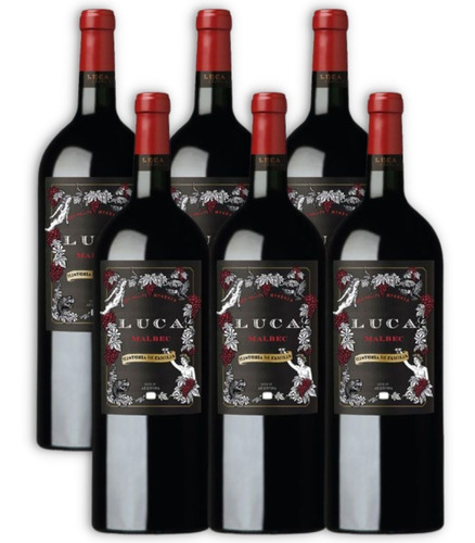 Luca Historia De Familia Mágnum Vino Malbec Caja X6u 1500ml