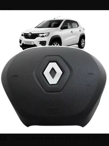 Tapa Airbag Bocina De Volante Renault Kwid Original! 2017/ 