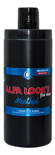 Creme Pós Barba Alfa Look's 350g - Hidratante Refrescante