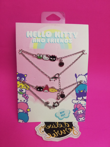 Sanrio Hello Kitty & Friends Collar Bbf Best Friends Forever
