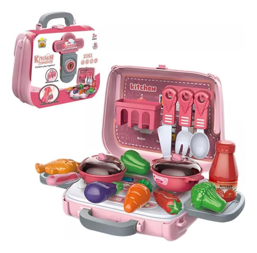 Set De Cocina De Juguete Maleta 