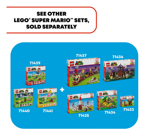 Set De Juego Lego Super Mario Adventures Con Peach Pri Inter