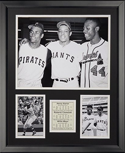 Legends Never Die Hank Aaron Roberto Clemente & Willie Mays 