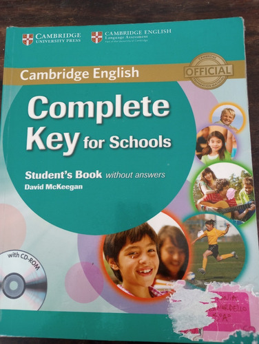 Complete Key For Schools -student Book Workbook  - Cambridge