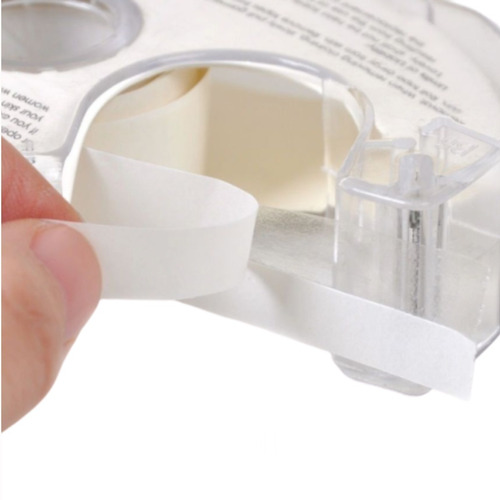 Imagen 2 de 10 de Combo Cinta Doble Faz + 20 Pezoneras Waterproof Les Loles
