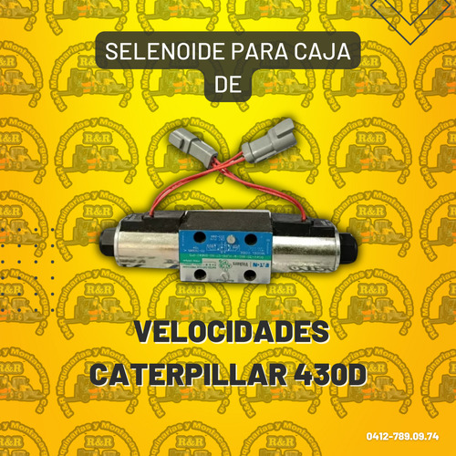 Selenoide Para Caja De Velocidades Caterpillar 430d