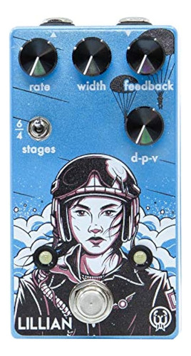 Walrus Audio Lillian Multi-stage Analog Phaser Pedal De Efec