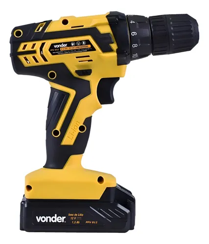 Furadeira/parafusadeira A Bateria 12v Pfv012 C/kit Vonder Bv