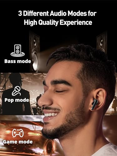 Gsoemon Active Noise Cancelling Wireless Earbuds, Bluetooth