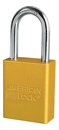 American Lock-a1106ylw Candado De Bloqueo, Kd, Amarillo, Pul
