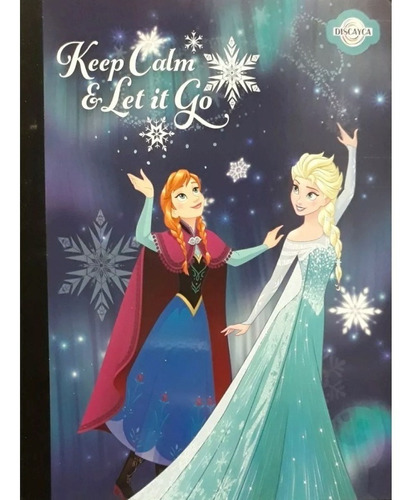 Cuaderno Escolar Empastado Y Cosido Disney  Frozen 6 Unid