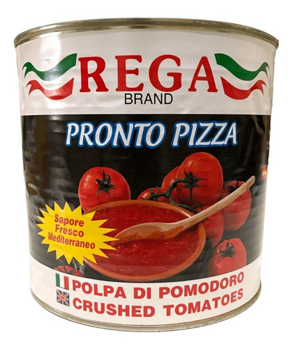  Tomate Triturado Pronto Pizza Rega 2500g Lata