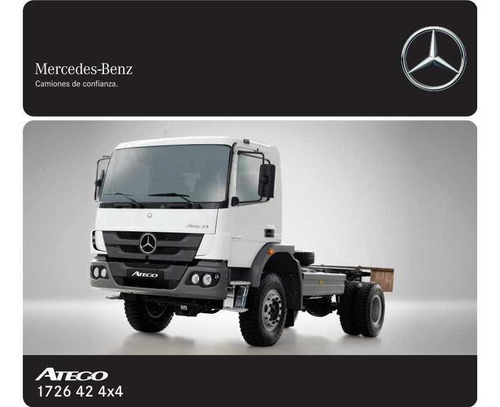 Mercedes Benz Atego 1726/36 Anticipo $ 37,746.17