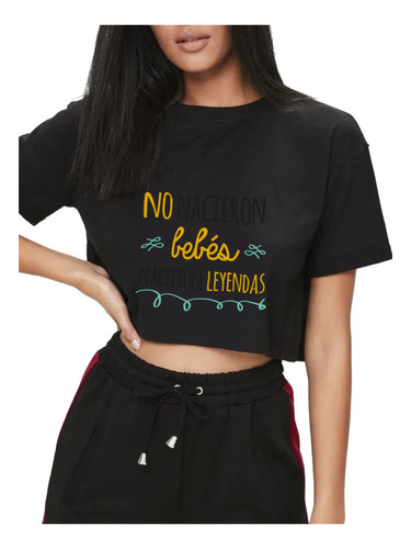 Playera Crop Top Cumplea Os Leyenda 05